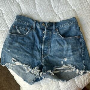 Levi’s High waisted shorts